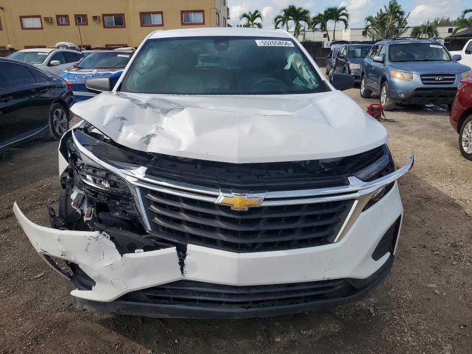 2024 Chevrolet Equinox VIN 3GNAXHEG8RL233068 COPART salvage auction — FRONT END, Fl - Cert Of Title Slvg Rebuildable, sold $4,400 on 2026-07-02 (photo 5)