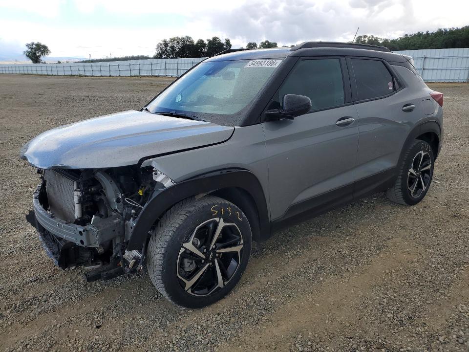 2023 Chevrolet Trailblazer VIN KL79MUSL3PB172495 COPART salvage auction — FRONT END, Ca - Salvage Certificate, sold $2,800 on 2026-07-24 (photo 1)