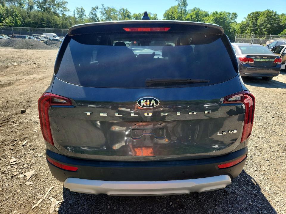 2020 Kia Telluride VIN 5XYP24HC7LG070477 COPART salvage auction — FRONT END, Md - Cert Of Salvage > 75% Damage, sold $3,000 on 2026-07-31 (photo 6)