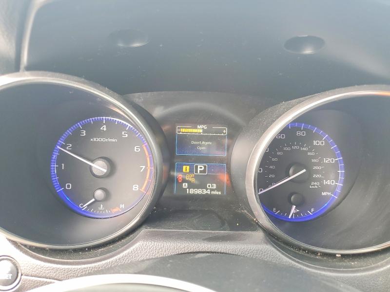 2016 Subaru VIN 4S4BSALC5G3275379 COPART salvage auction — SIDE, Il - Salvage Certificate, sold $650 on 2026-07-03 (photo 9)