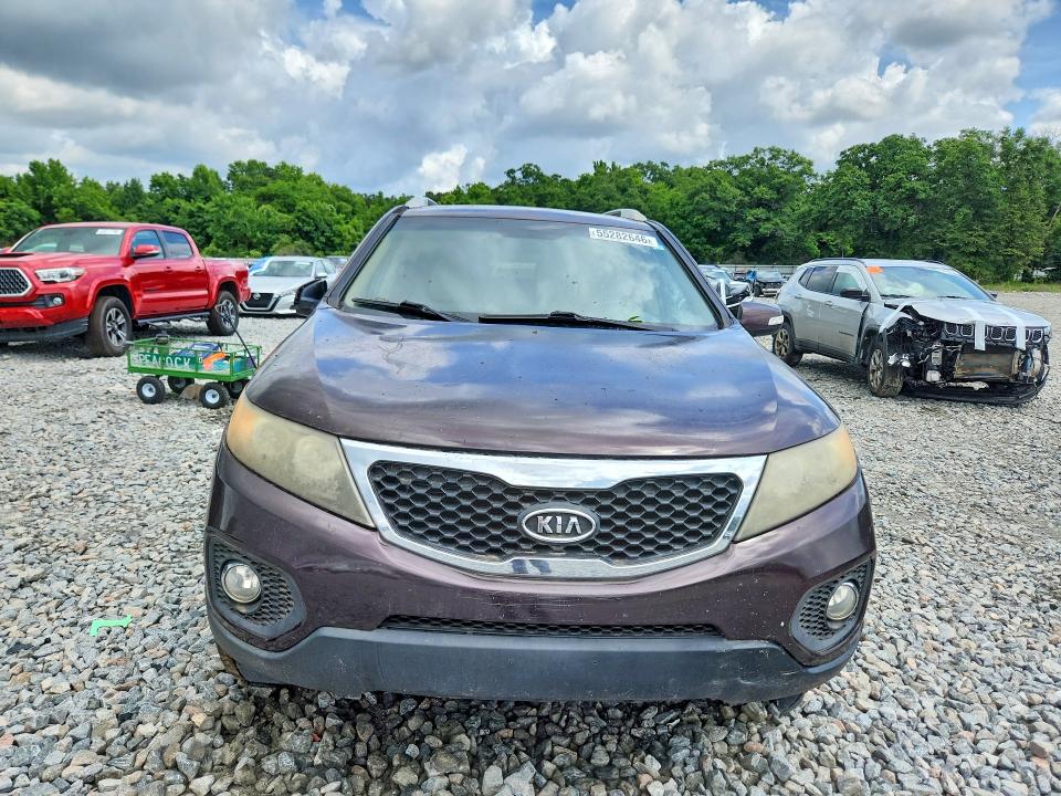 2011 Kia Sorento VIN 5XYKT4A11BG077553 COPART salvage auction — FRONT END, Ga - Cert Of Title-Salvage, sold $1,200 on 2026-07-30 (photo 5)