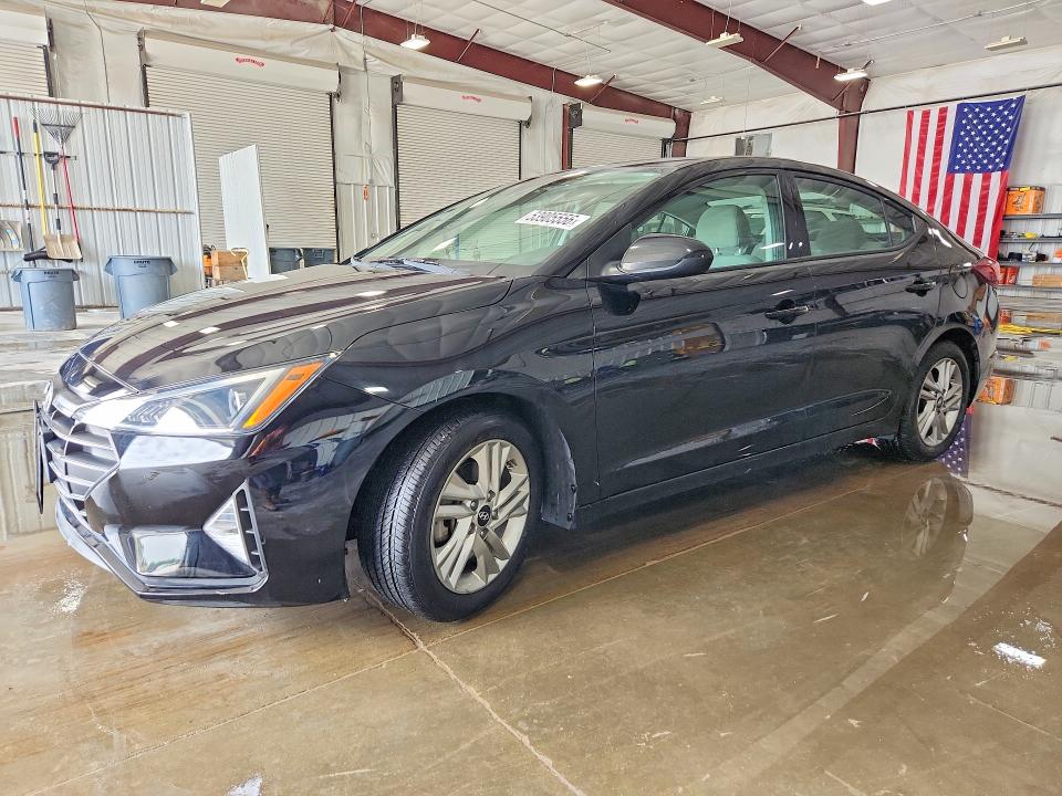 2020 Hyundai Elantra VIN 5NPD84LF7LH578850 COPART salvage auction — REAR END, Il - Salvage Certificate, sold $2,600 on 2026-07-27 (photo 1)