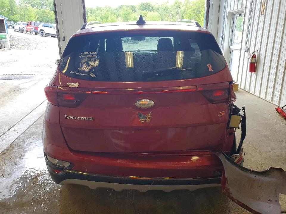 2020 Kia Sportage VIN KNDP6CAC3L7681127 COPART salvage auction — SIDE, Pa - Certificate Of Salvage, sold $3,800 on 2026-07-08 (photo 6)