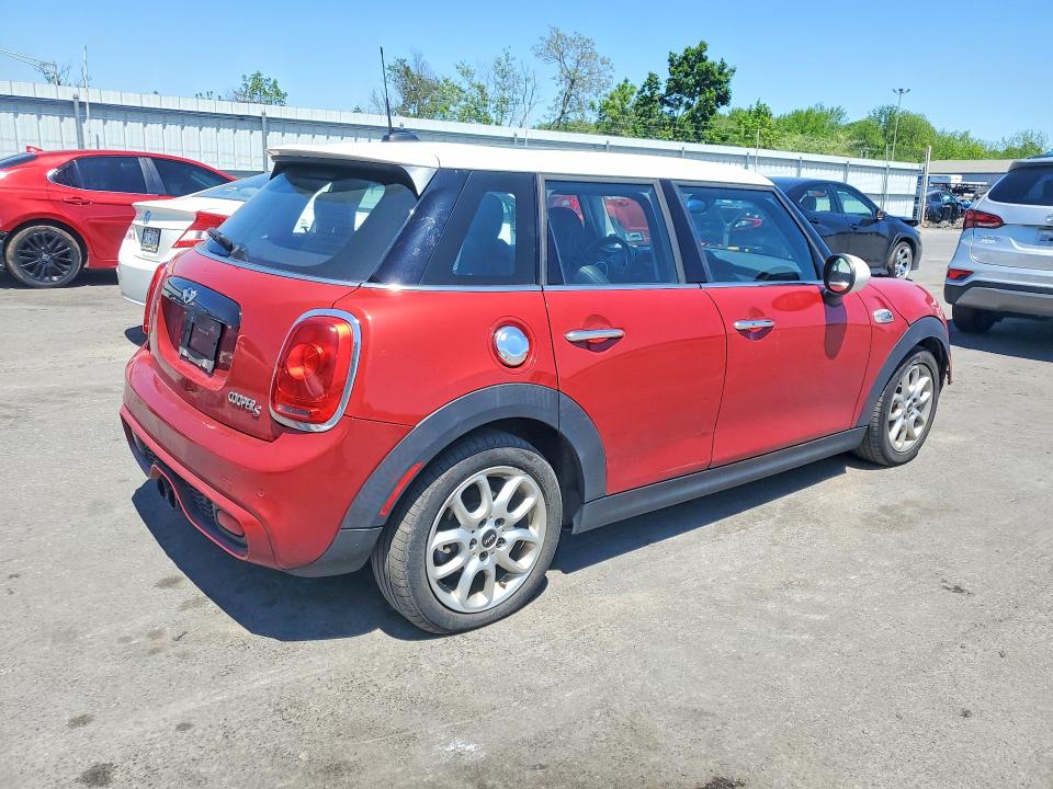 2017 Mini Cooper VIN WMWXU3C59H2D32630 COPART salvage auction — FRONT END, NJ - CERT OF TITLE-SALVAGE, sold $1,150 on 2026-07-28 (photo 3)
