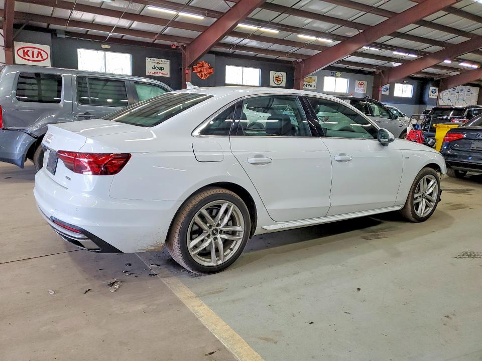 2020 Audi A4 VIN WAUENAF48LN005460 COPART salvage auction — FRONT END, Ct - Cert Of Title-Salvage, sold $10,500 on 2026-07-11 (photo 3)