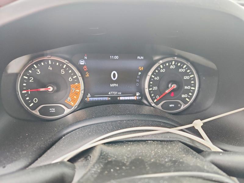 2021 Jeep Renegade VIN ZACNJCBB7MPN30191 COPART salvage auction — HAIL, Mo - Salvage Certificate Of Title, sold $100 on 2026-07-27 (photo 9)
