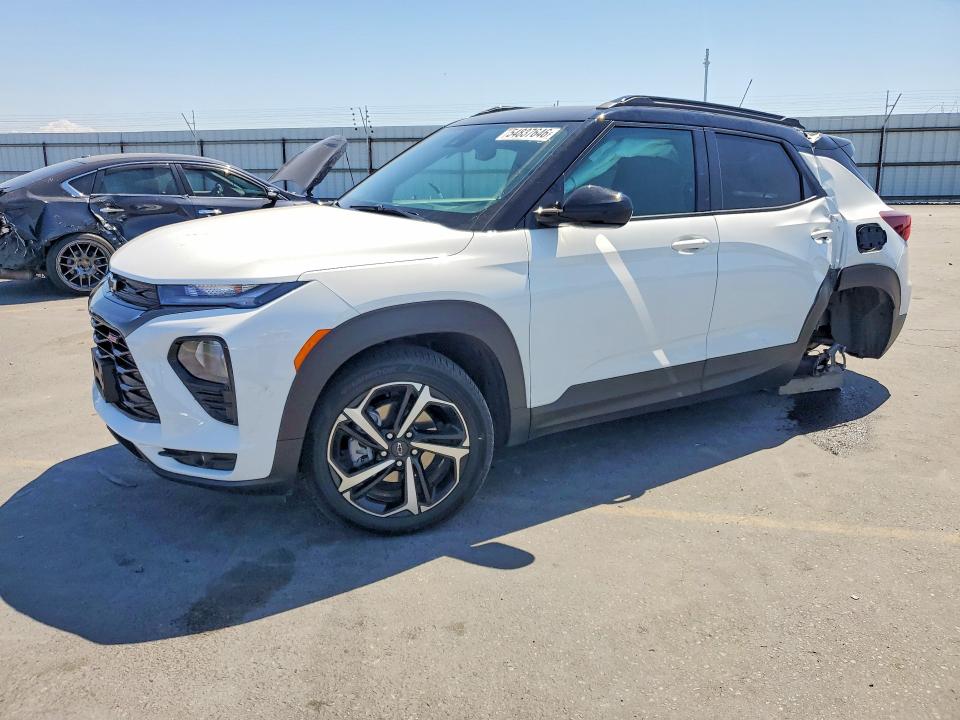 2022 Chevrolet Trailblazer VIN KL79MTSL7NB146764 COPART salvage auction — SIDE, Ca - Salvage Certificate, sold $3,300 on 2026-07-13 (photo 1)