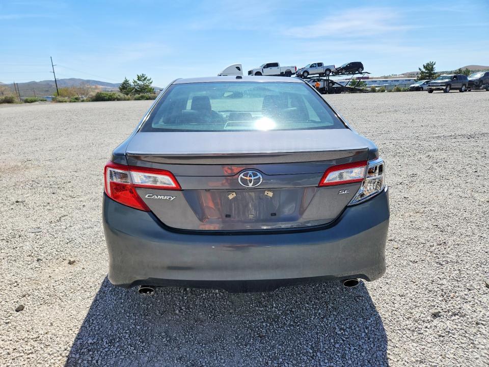 2012 Toyota Camry VIN 4T1BK1FK2CU019644 COPART salvage auction — SIDE, Nv - Salvage Title, sold $2,800 on 2026-07-02 (photo 6)