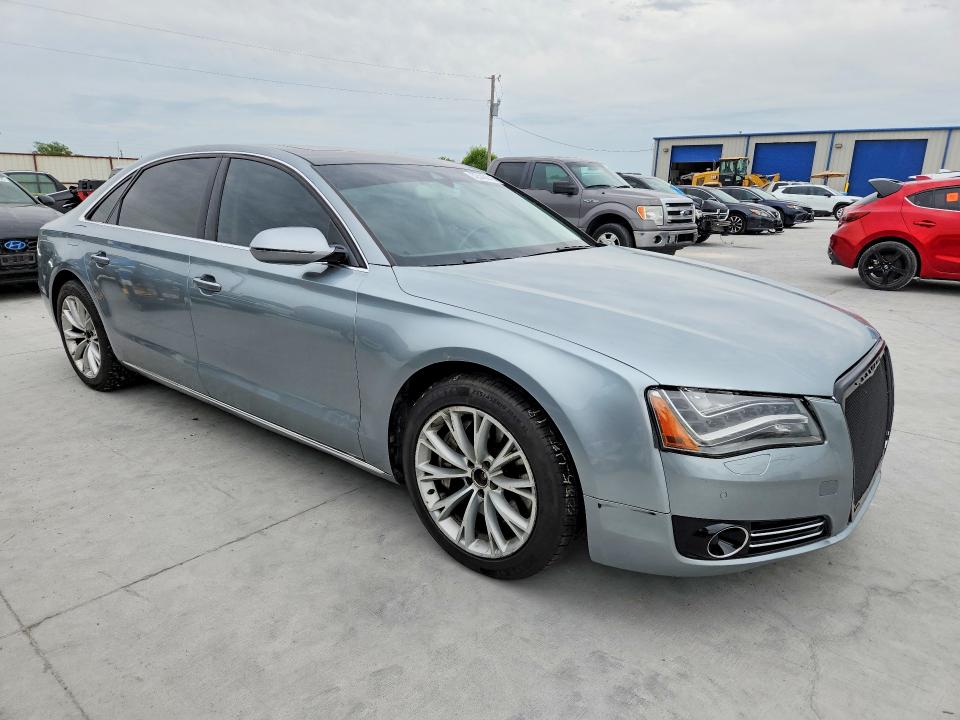 2012 Audi VIN WAURVAFD2CN009652 COPART salvage auction — WATER/FLOOD, Tx - Salvage Vehicle Title, sold $1,200 on 2026-07-10 (photo 4)