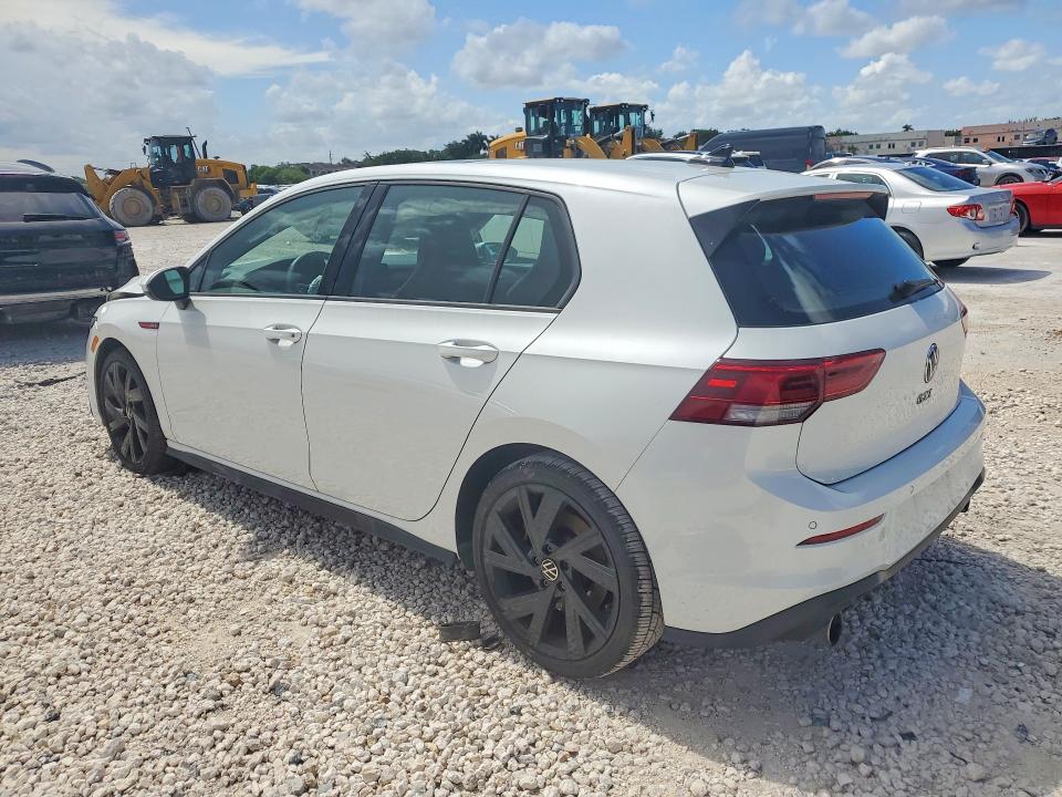 2022 Volkswagen Gti VIN WVW987CD5NW204837 COPART salvage auction — FRONT END, Fl - Cert Of Title Slvg Rebuildable, sold $5,700 on 2026-08-04 (photo 2)