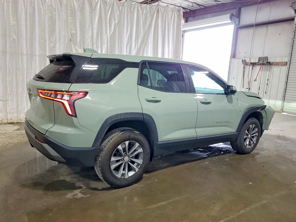 2025 Chevrolet Equinox VIN 3GNAXHEG5SL142605 COPART salvage auction — FRONT END, VA - CERT OF TITLE - SALVAGE, sold $8,300 on 2026-07-28 (photo 3)