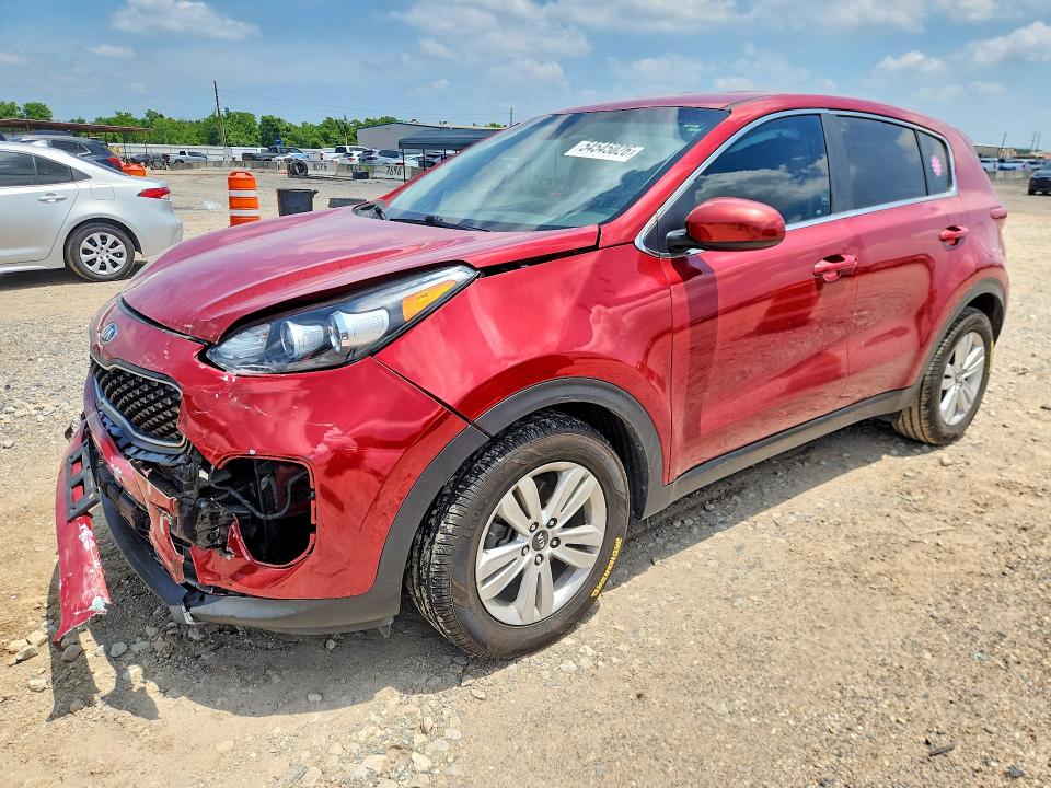 2019 Kia VIN KNDPM3ACXK7627957 COPART salvage auction — FRONT END, TX - SALVAGE VEHICLE TITLE (P), sold $3,000 on 2026-07-30 (photo 1)
