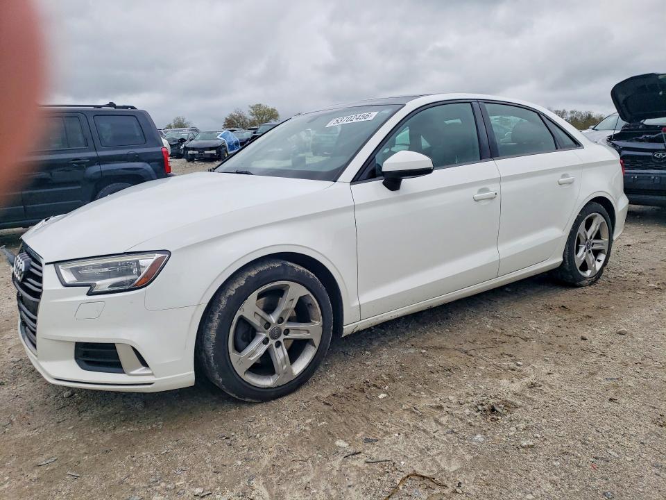 2017 Audi VIN WAUB8GFF1H1072642 COPART salvage auction — FRONT END, Ma - Cert Of Title-Salvage, sold $3,700 on 2026-07-08 (photo 1)