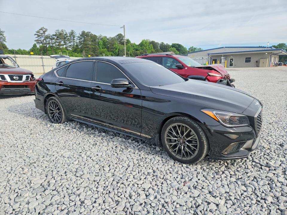 2019 Genesis VIN KMTFN4JB4KU326304 COPART salvage auction — REAR END, Ga - Cert Of Title-Salvage, sold $5,700 on 2026-07-28 (photo 4)