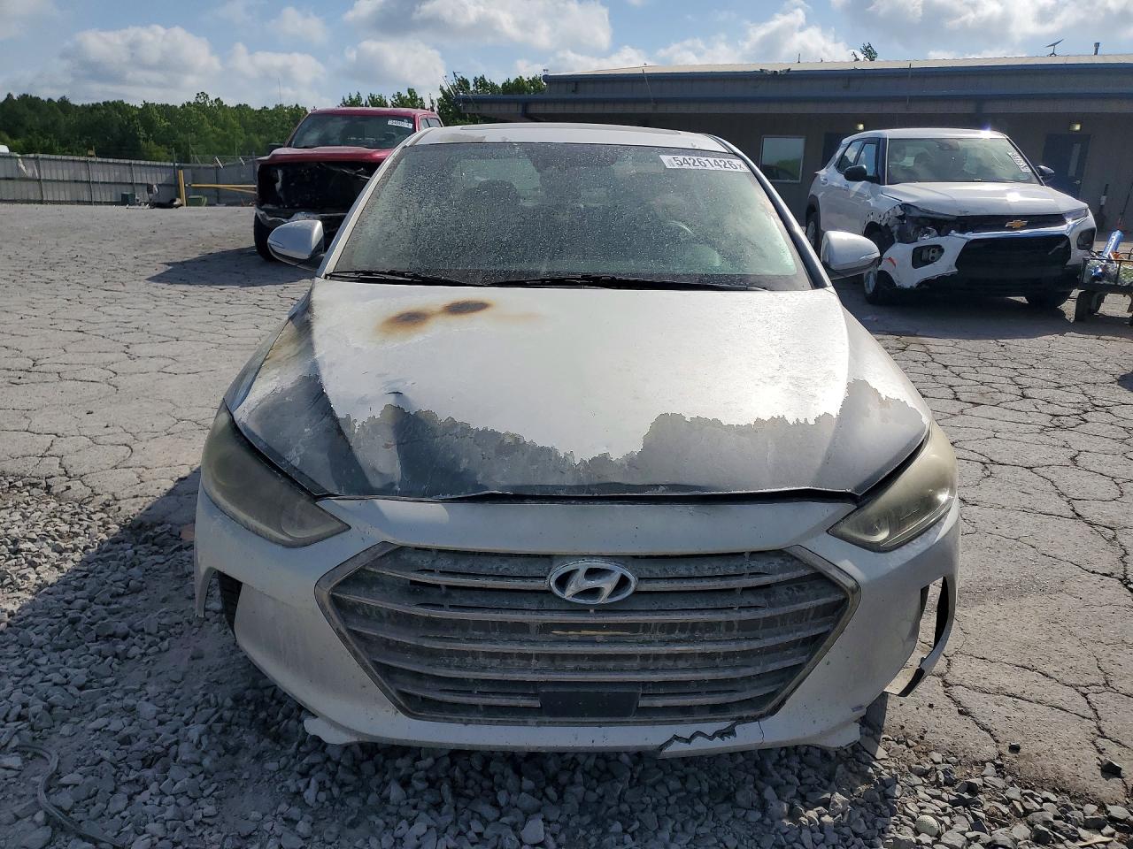 2017 Hyundai Elantra VIN 5NPD84LF0HH034469 COPART salvage auction — Burn Engine, TN - SALVAGE CERTIFICATE, sold $400 on 2026-06-23 (photo 5)