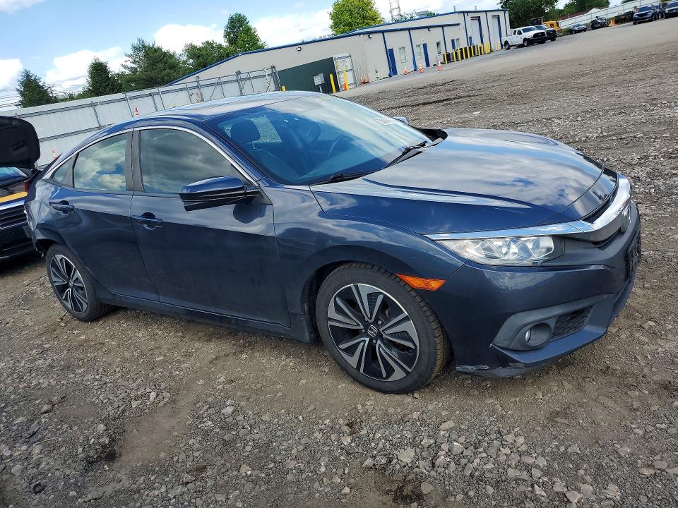 2018 Honda Civic VIN JHMFC1F48JX011904 COPART salvage auction — REAR END, MD - CERT OF SALVAGE > 75% DAMAGE, sold $3,000 on 2026-07-06 (photo 4)