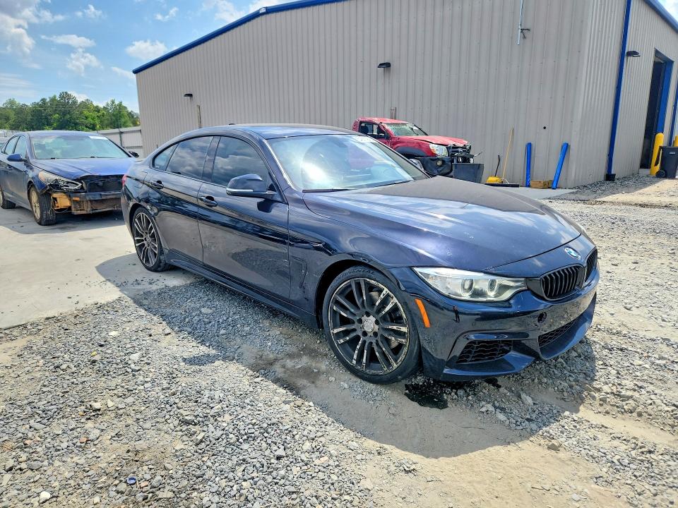 2015 BMW 4er VIN WBA4A9C52FGL86119 COPART salvage auction — SIDE, Ga - Cert Of Title-Salvage, sold $5,200 on 2026-07-09 (photo 4)