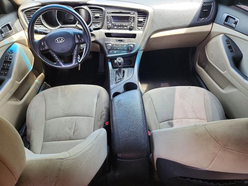 2012 Kia Optima VIN KNAGM4A71C5277279 COPART salvage auction — SIDE, Ga - Cert Of Title-Salvage, sold $525 on 2026-07-09 (photo 8)