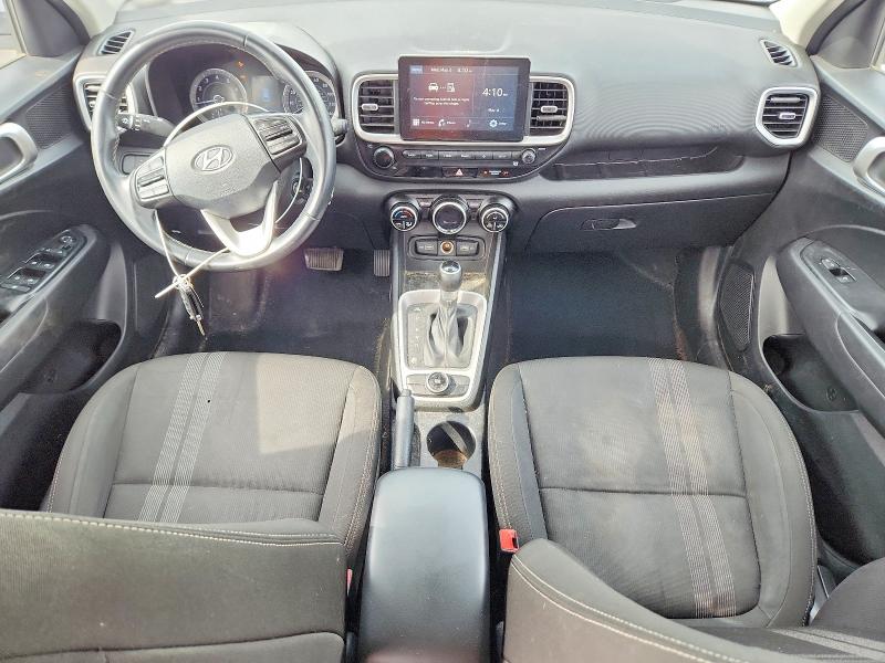 2022 Hyundai Venue VIN KMHRC8A37NU143707 COPART salvage auction — FRONT END, Va - Cert Of Title - Salvage, sold $3,200 on 2026-07-08 (photo 8)