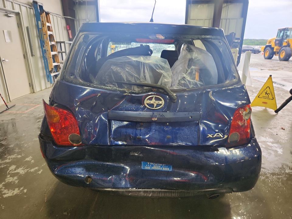 2005 Toyota Xa VIN JTKKT624350083121 COPART salvage auction — FRONT END, Sc - Cert Of Title-Salvage, sold $425 on 2026-07-27 (photo 6)