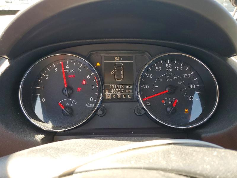 2013 Nissan Rogue VIN JN8AS5MT9DW517661 COPART salvage auction — FRONT END, Nv - Salvage Title, sold $450 on 2026-07-08 (photo 9)