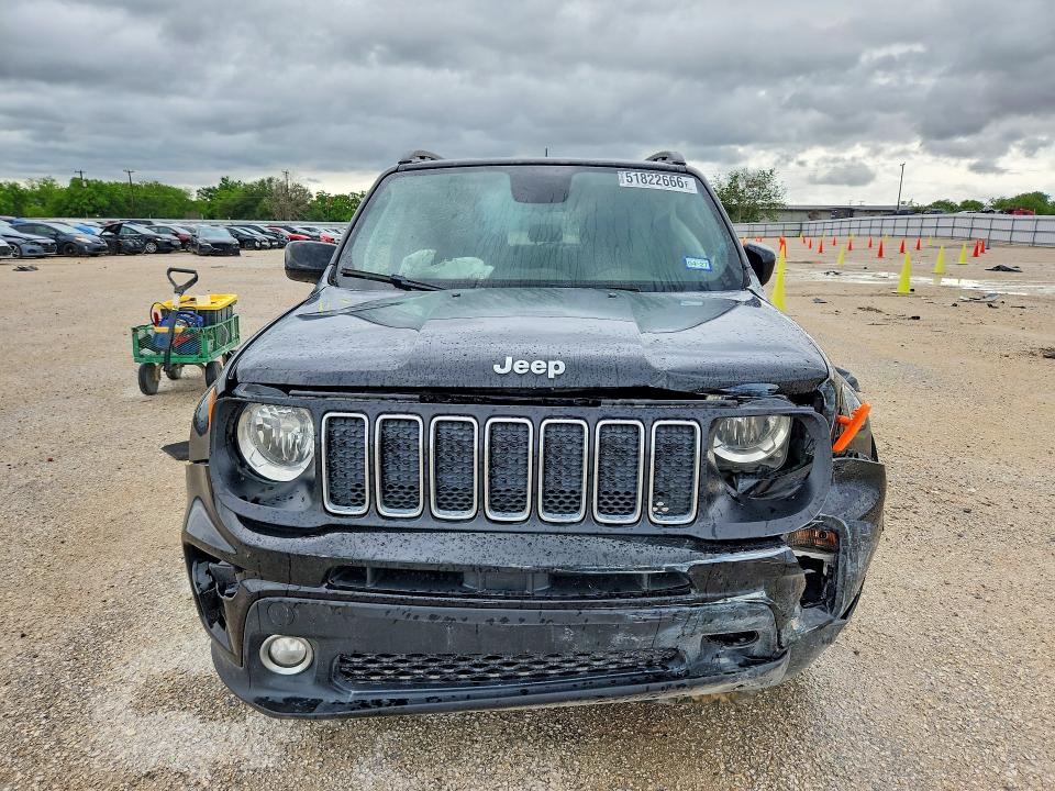 2019 Jeep Renegade VIN ZACNJABB9KPK59779 COPART salvage auction — FRONT END, Tx - Salvage Vehicle Title, sold $850 on 2026-07-09 (photo 5)