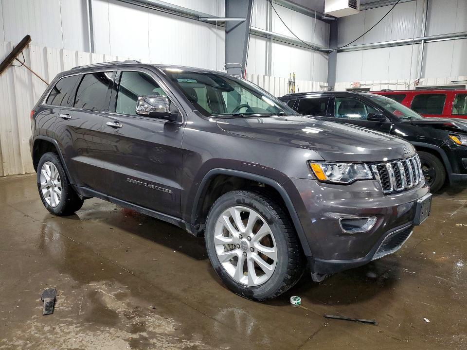 2017 Jeep VIN 1C4RJFBGXHC841755 COPART salvage auction — HAIL, Mn - Cert Of Title-Salvage, sold $2,950 on 2026-06-30 (photo 4)