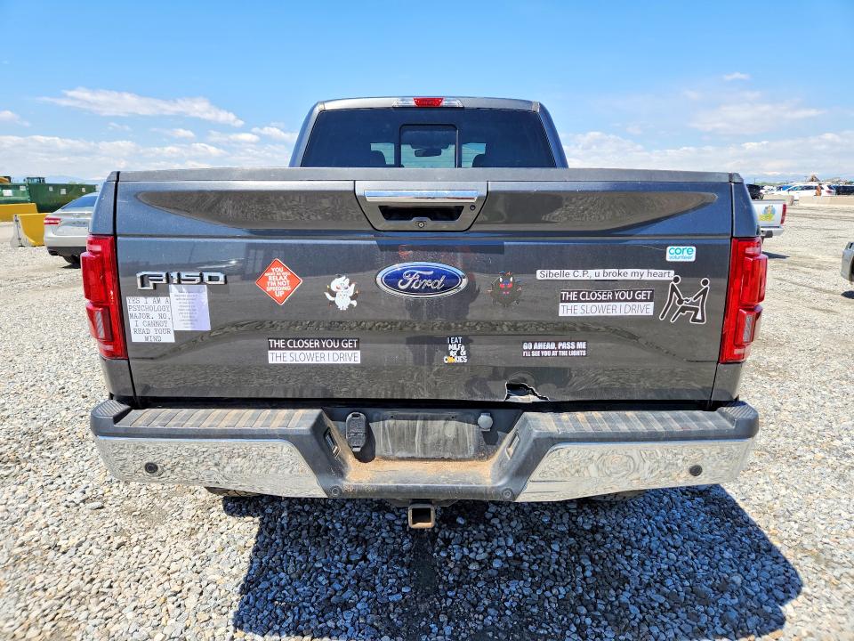 2015 Ford F-150 VIN 1FTFW1EG9FFA32455 COPART salvage auction — SIDE, Co - Salvage Title, sold $7,600 on 2026-07-28 (photo 6)