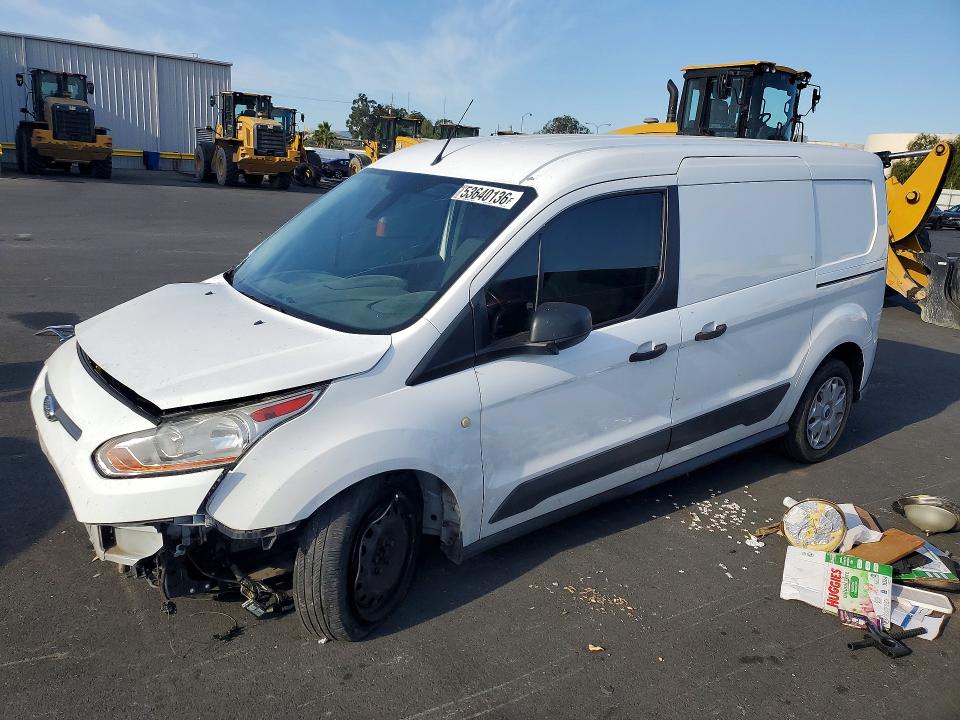 2017 Ford Transit connect VIN NM0LS7F73H1317875 COPART salvage auction — FRONT END, CA - SALVAGE CERTIFICATE, sold $1,300 on 2026-07-06 (photo 1)