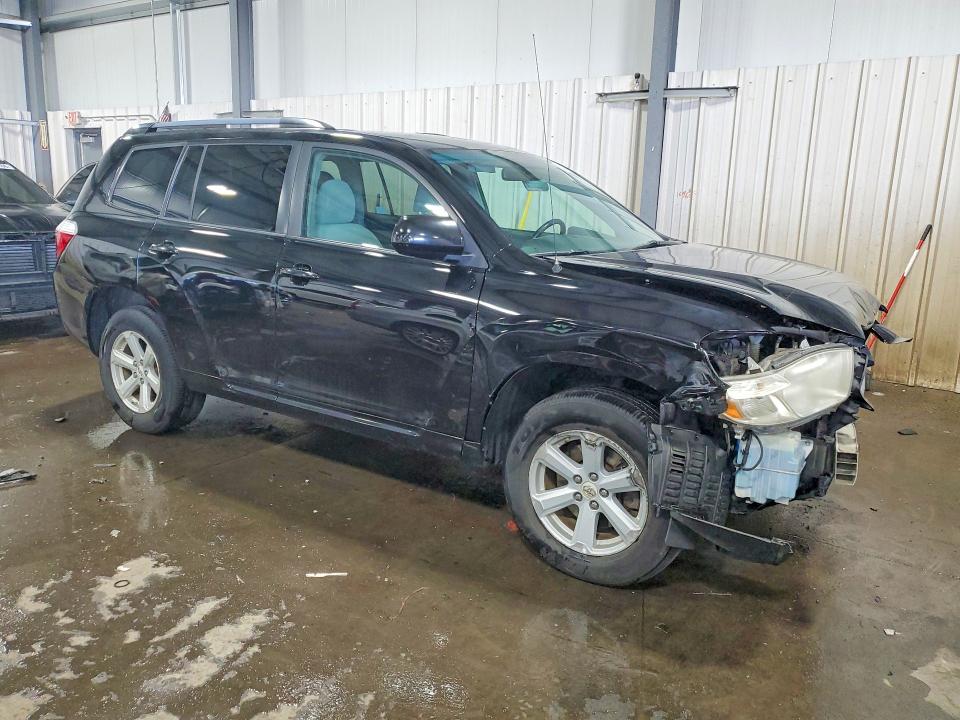 2010 Toyota Highlander VIN 5TDBK3EH3AS010135 COPART salvage auction — FRONT END, Mn - Cert Of Title-Prior Salvage, sold $1,100 on 2026-07-07 (photo 4)