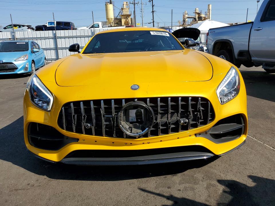 2016 Mercedes-benz AMG GT VIN WDDYJ7JAXGA008097 COPART salvage auction — REAR END, Salvage Title, sold $15,200 on 2026-08-17 (photo 5)