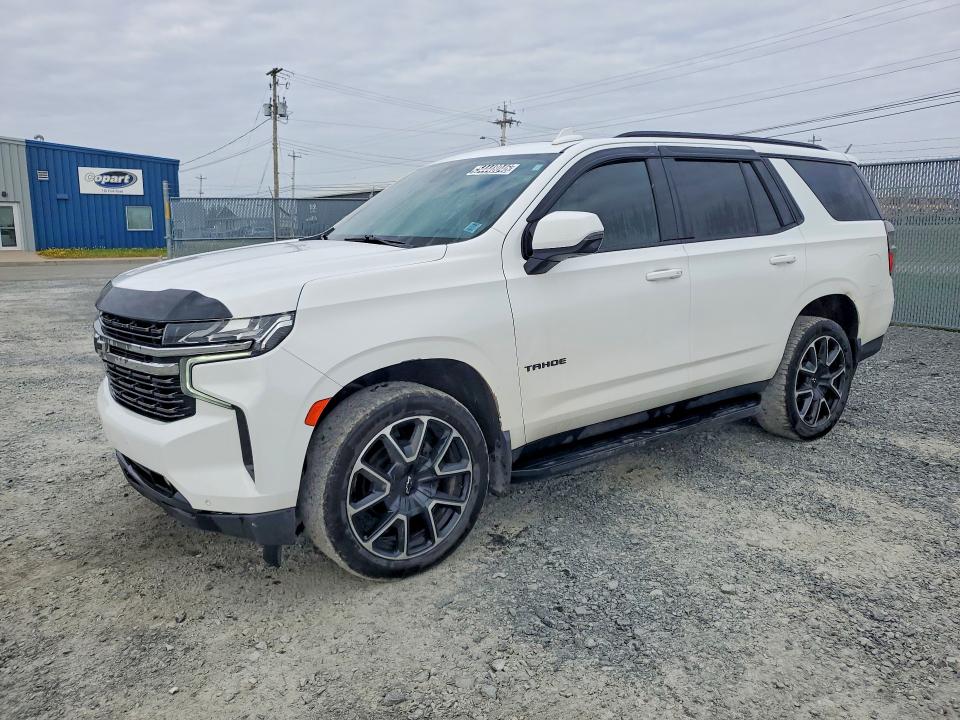 2021 Chevrolet Tahoe VIN 1GNSKRKD3MR322132 — COPART salvage auction photo