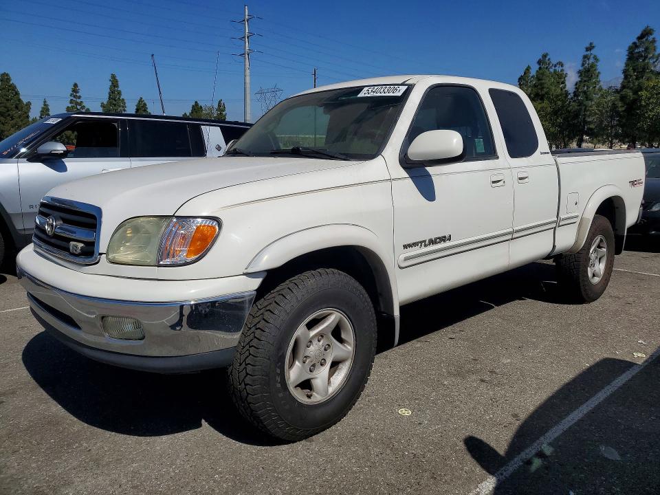 2001 Toyota Tundra VIN 5TBRT38111S193635 COPART salvage auction — REAR END, Ca - Non-Repairable Vehicle Cert, sold $1,800 on 2026-07-28 (photo 1)