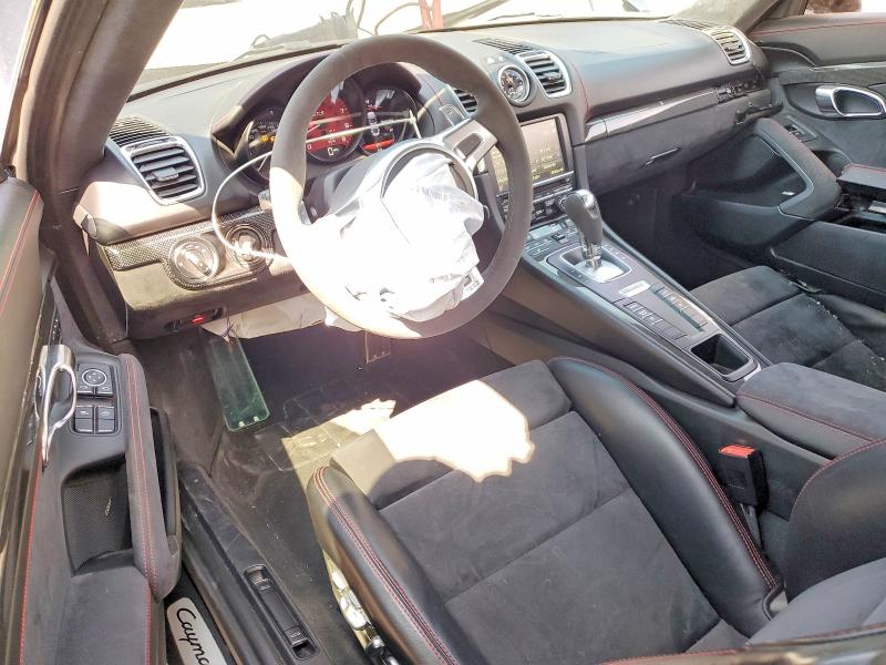 2016 Porsche Cayman VIN WP0AB2A80GK185826 COPART salvage auction — SIDE, Nj - Cert Of Title-Salvage, sold $29,000 on 2026-07-30 (photo 8)