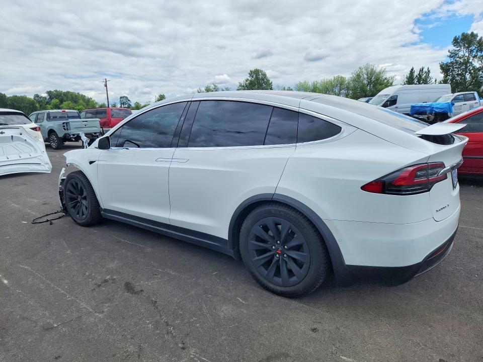 2017 Tesla Model x VIN 5YJXCBE20HF055203 COPART salvage auction — FRONT END, Or - Salvage Title Certificate, sold $6,600 on 2026-07-06 (photo 2)