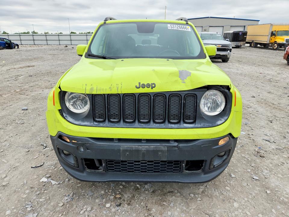 2017 Jeep VIN ZACCJABB2HPG47942 COPART salvage auction — FRONT END, Il - Salvage Certificate, sold $2,100 on 2026-07-06 (photo 5)