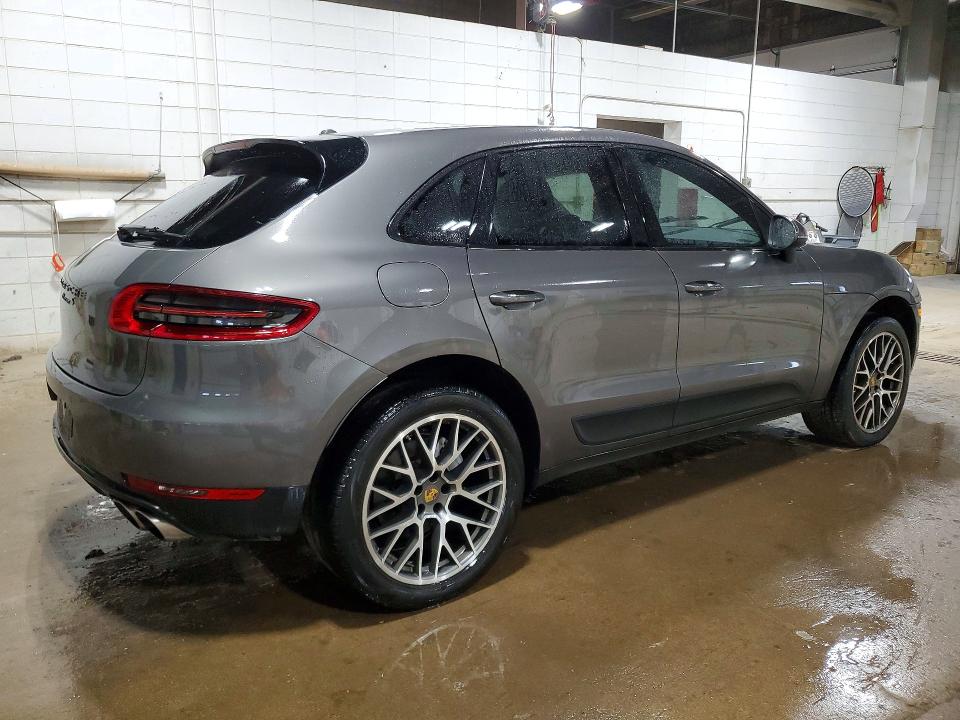 2016 Porsche Macan VIN WP1AB2A51GLB53160 COPART salvage auction — FRONT END, Nj - Certificate Of Title, sold $7,400 on 2026-07-02 (photo 3)