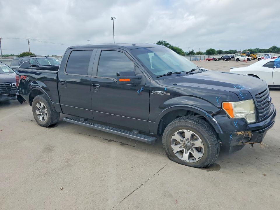 2012 Ford F-150 VIN 1FTFW1CF9CFC70425 COPART salvage auction — FRONT END, Tx - Salvage Vehicle Title, sold $2,950 on 2026-07-09 (photo 4)