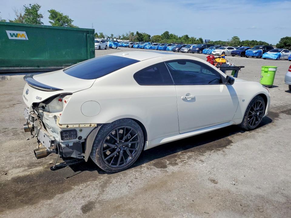 2015 Infiniti Q60 VIN JN1CV6EKXFM870189 COPART salvage auction — REAR END, Fl - Cert Of Title Slvg Rebuildable, sold $4,250 on 2026-07-09 (photo 3)