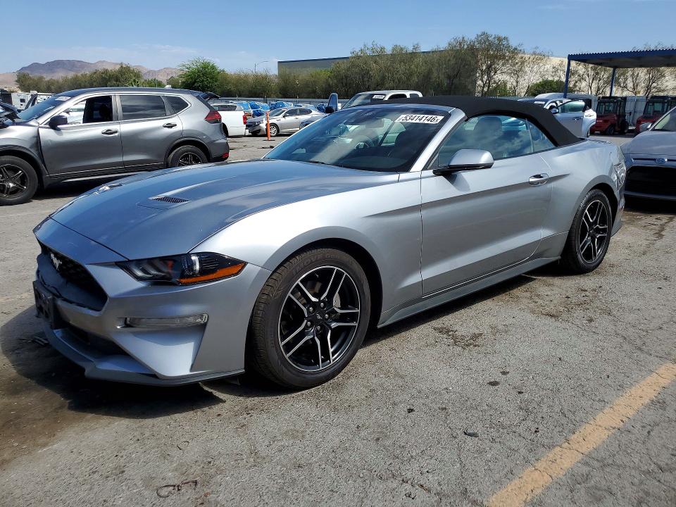 2023 Ford Mustang VIN 1FATP8UH4P5110575 COPART salvage auction — REAR END, Nv - Salvage Title, sold $10,000 on 2026-07-30 (photo 1)