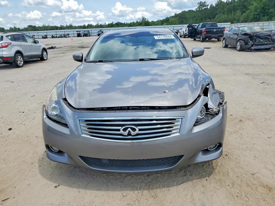 2013 Infiniti G VIN JN1CV6EK4DM923241 COPART salvage auction — FRONT END, Sc - Cert Of Title-Salvage, sold $1,950 on 2026-07-06 (photo 5)