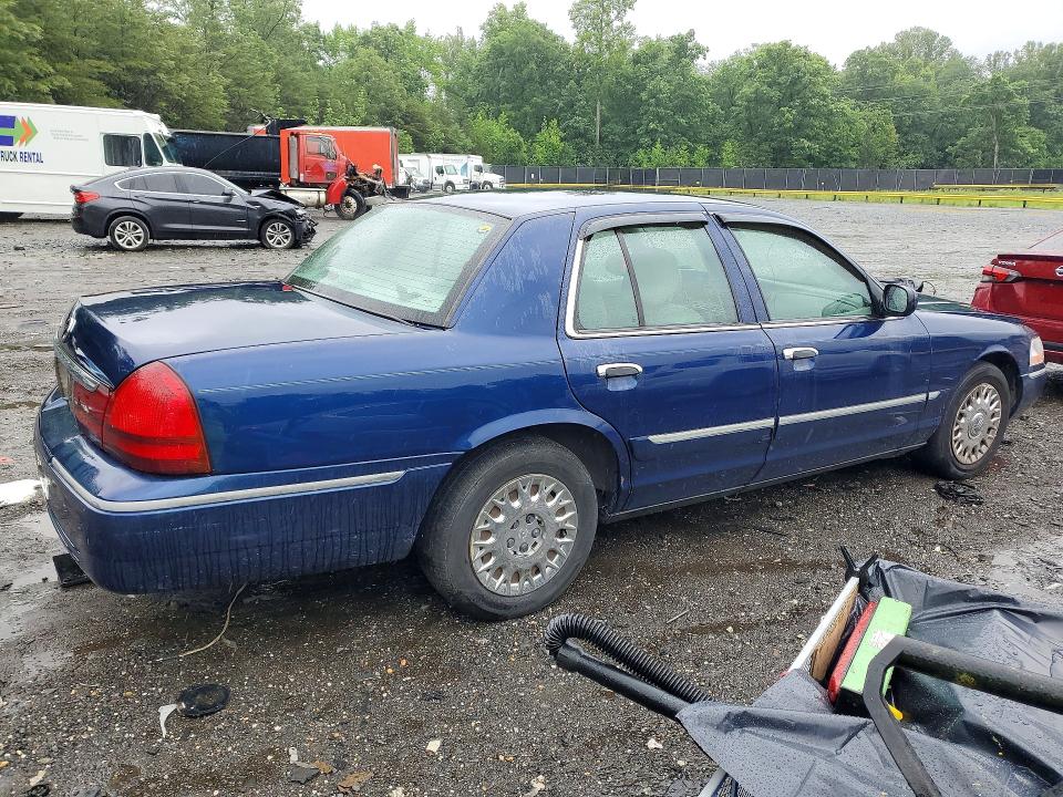 2004 Mercury Grand marquis VIN 2MEFM74W04X618396 COPART salvage auction — REAR END, MD - CERT OF SALVAGE > 75% DAMAGE, sold $200 on 2026-07-28 (photo 3)