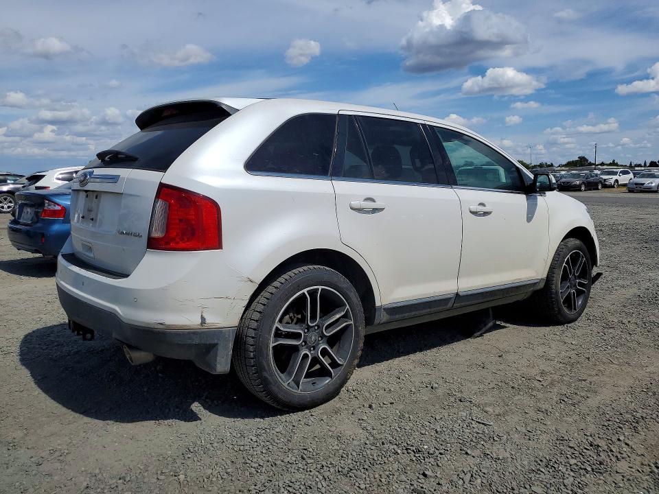 2012 Ford Edge VIN 2FMDK3KC3CBA37868 COPART salvage auction — FRONT END, Ca - Salvage Certificate, sold $600 on 2026-07-02 (photo 3)