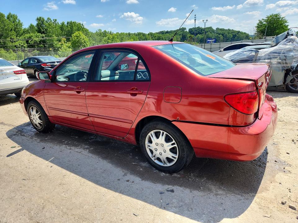 2005 Toyota Corolla VIN 2T1BR32E05C501198 COPART salvage auction — REAR END, Ky - Bill Of Sale/Part Only/No Titl, sold $725 on 2026-07-02 (photo 2)