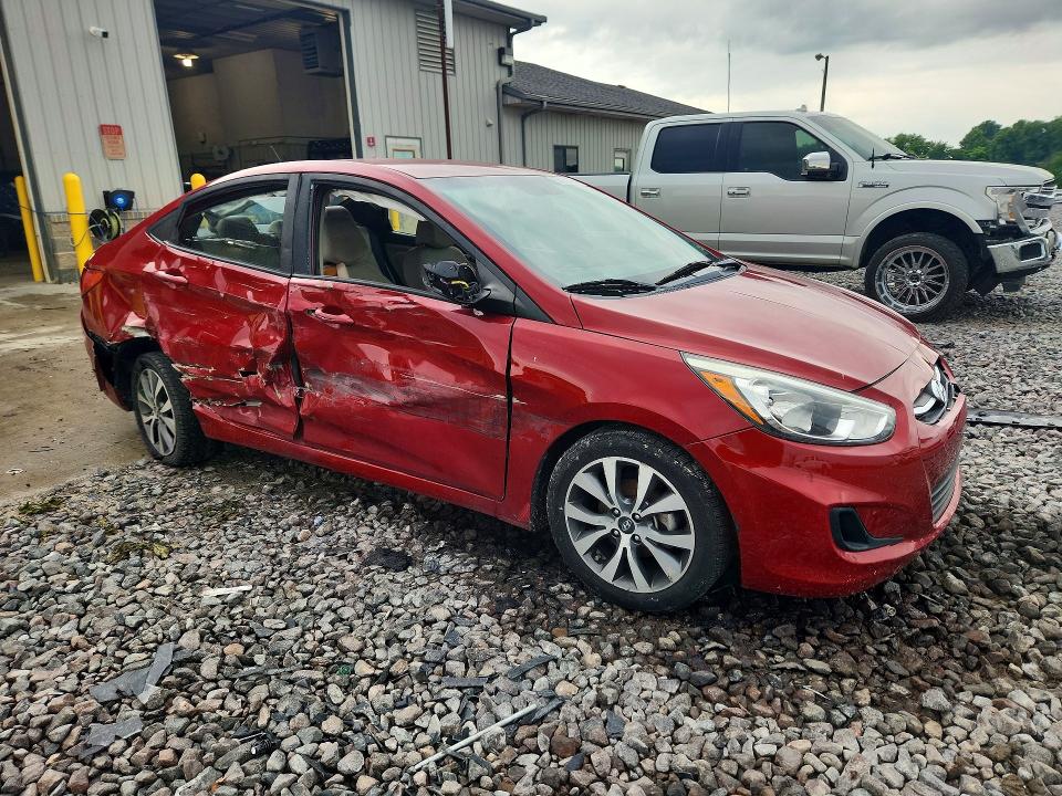 2017 Hyundai Accent VIN KMHCT4AE2HU374972 COPART salvage auction — ALL OVER, Mo - Salvage Certificate Of Title, sold $70 on 2026-07-21 (photo 4)