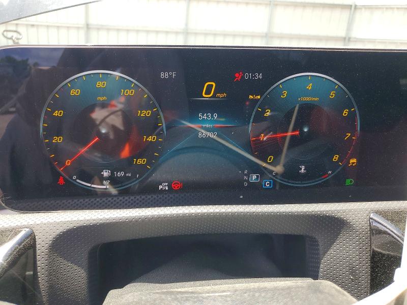 2023 Mercedes-benz VIN W1K5J4GB8PN337794 COPART salvage auction — FRONT END, Nc - Salvage Certificate Of Title, sold $9,700 on 2026-07-17 (photo 9)