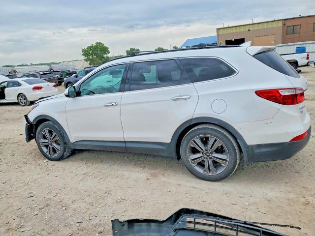 2015 Hyundai Santa fe VIN KM8SN4HFXFU095125 COPART salvage auction — FRONT END, Ks - Cert Of Title-Salvage, sold $2,150 on 2026-07-14 (photo 2)