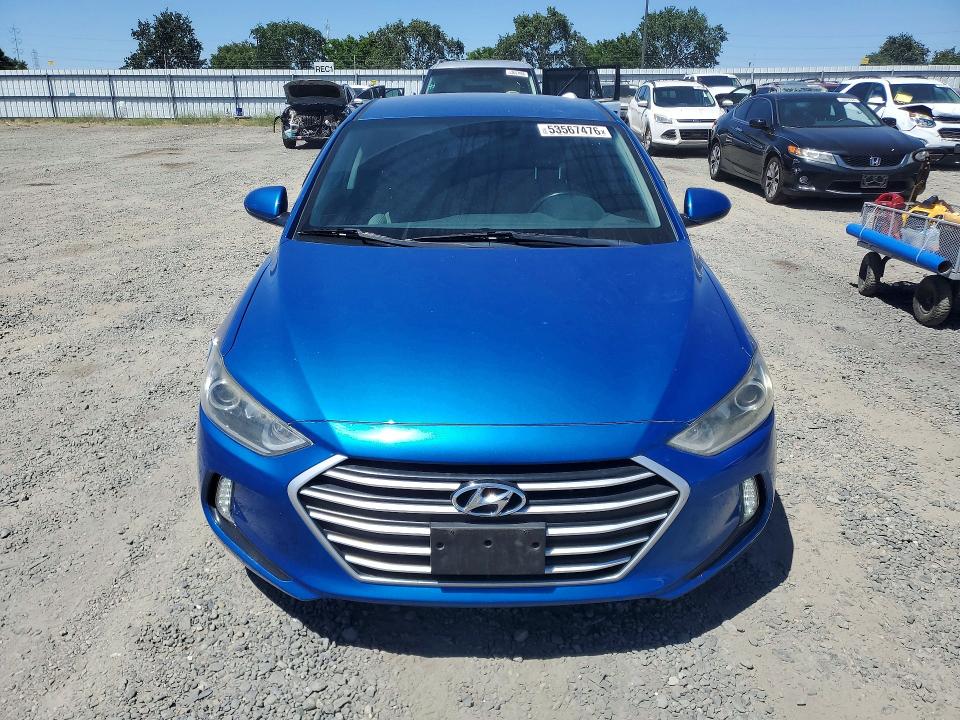 2017 Hyundai VIN 5NPD94LA4HH090822 COPART salvage auction — NORMAL WEAR, Ca - Salvage Certificate, sold $1,400 on 2026-07-02 (photo 5)