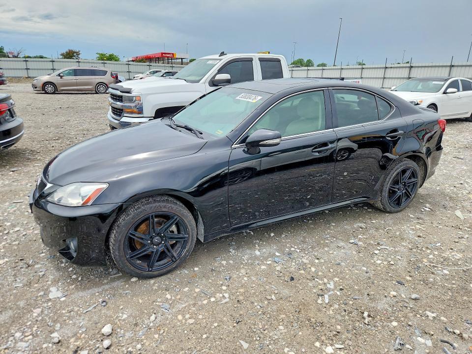 2011 Lexus Is VIN JTHCF5C2XB2035270 COPART salvage auction — HAIL, Il - Salvage Certificate, sold $1,400 on 2026-07-08 (photo 1)