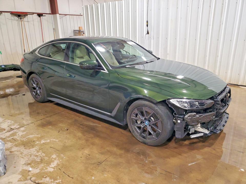 2024 BMW I4 VIN WBY43AW04RFT19111 COPART salvage auction — FRONT END, Pa - Certificate Of Salvage, sold $16,400 on 2026-07-14 (photo 4)